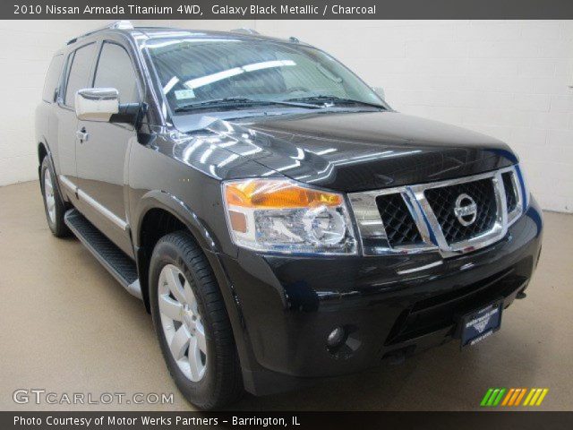 2010 Nissan Armada Titanium 4WD in Galaxy Black Metallic