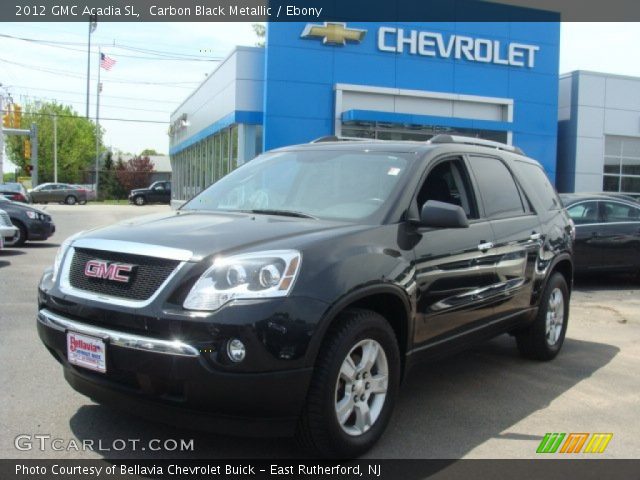 2012 GMC Acadia SL in Carbon Black Metallic
