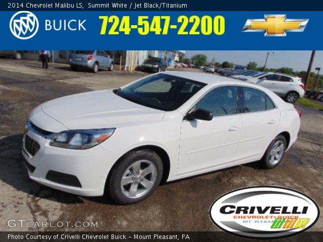 2014 Chevrolet Malibu LS in Summit White