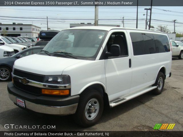 2014 Chevrolet Express 3500 Passenger LT in Summit White
