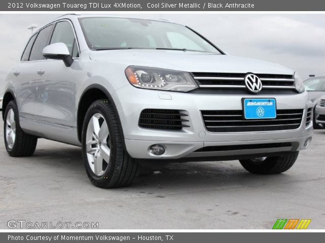 2012 Volkswagen Touareg TDI Lux 4XMotion in Cool Silver Metallic
