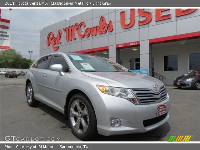 2011 Toyota Venza V6 in Classic Silver Metallic
