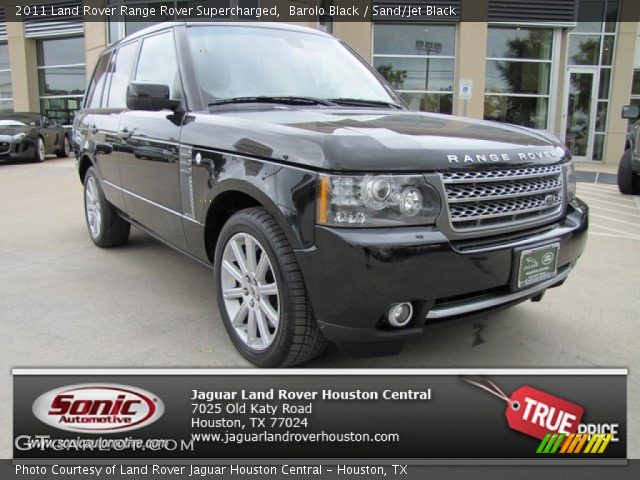 2011 Land Rover Range Rover Supercharged in Barolo Black