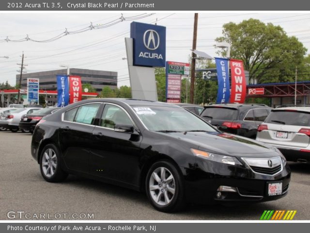 2012 Acura TL 3.5 in Crystal Black Pearl