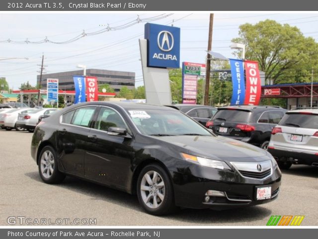 2012 Acura TL 3.5 in Crystal Black Pearl
