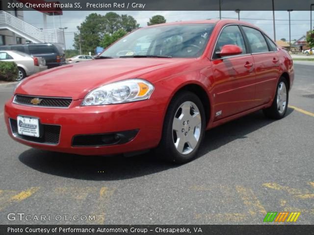 2008 Chevrolet Impala SS in Precision Red