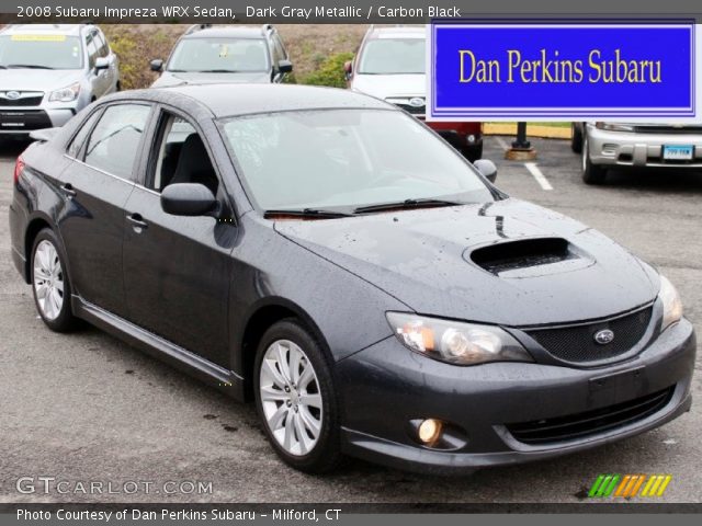 2008 Subaru Impreza WRX Sedan in Dark Gray Metallic