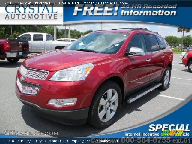 2012 Chevrolet Traverse LTZ in Crystal Red Tintcoat