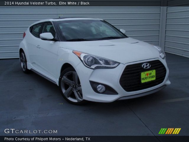 2014 Hyundai Veloster Turbo in Elite White