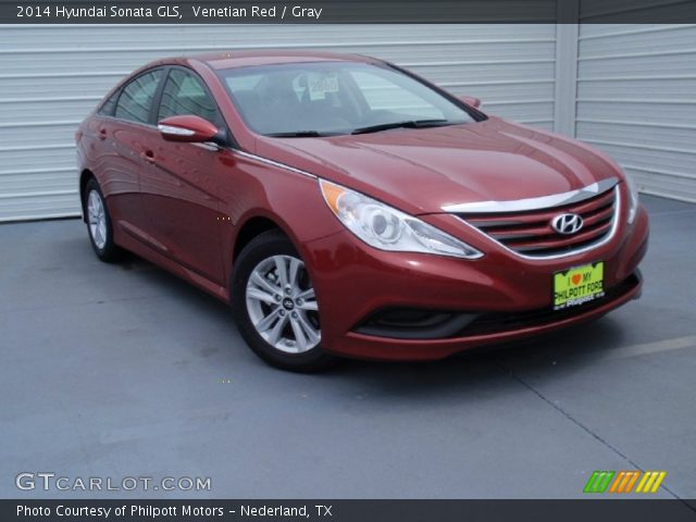 2014 Hyundai Sonata GLS in Venetian Red