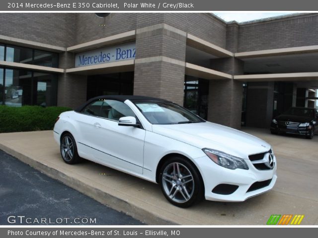 2014 Mercedes-Benz E 350 Cabriolet in Polar White