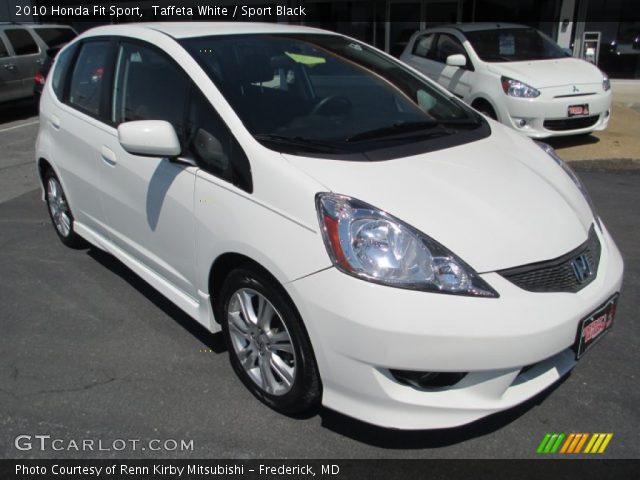 2010 Honda Fit Sport in Taffeta White
