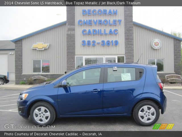 2014 Chevrolet Sonic LS Hatchback in Blue Topaz Metallic