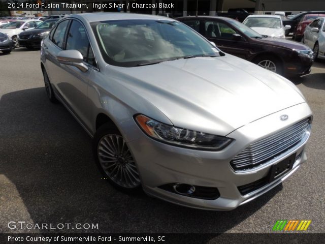 2014 Ford Fusion Titanium in Ingot Silver