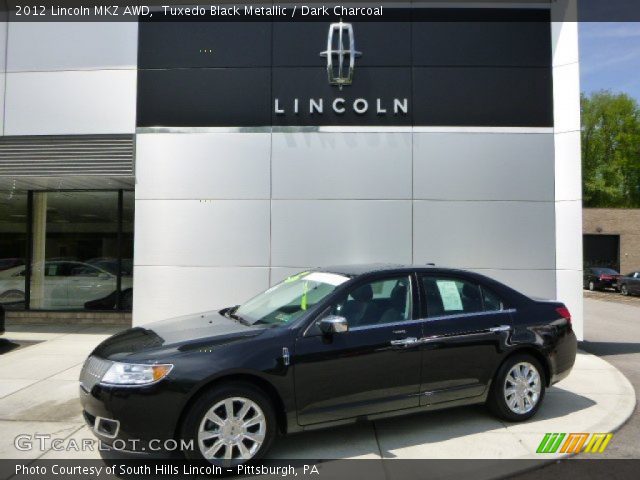 2012 Lincoln MKZ AWD in Tuxedo Black Metallic