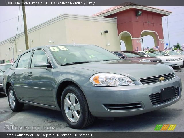 2008 Chevrolet Impala LT in Dark Silver Metallic