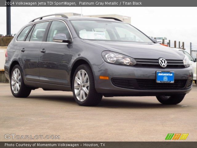 2014 Volkswagen Jetta TDI SportWagen in Platinum Gray Metallic