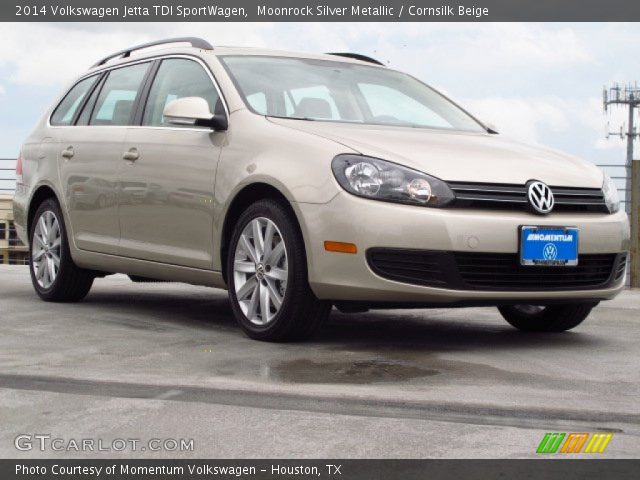 2014 Volkswagen Jetta TDI SportWagen in Moonrock Silver Metallic