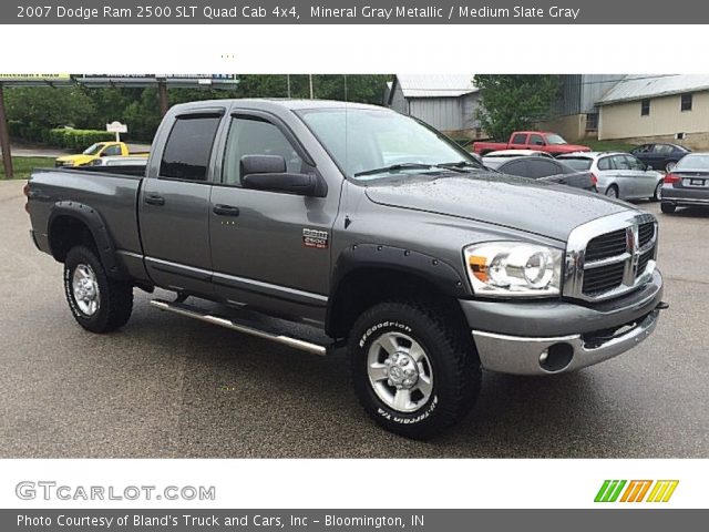 2007 Dodge Ram 2500 SLT Quad Cab 4x4 in Mineral Gray Metallic