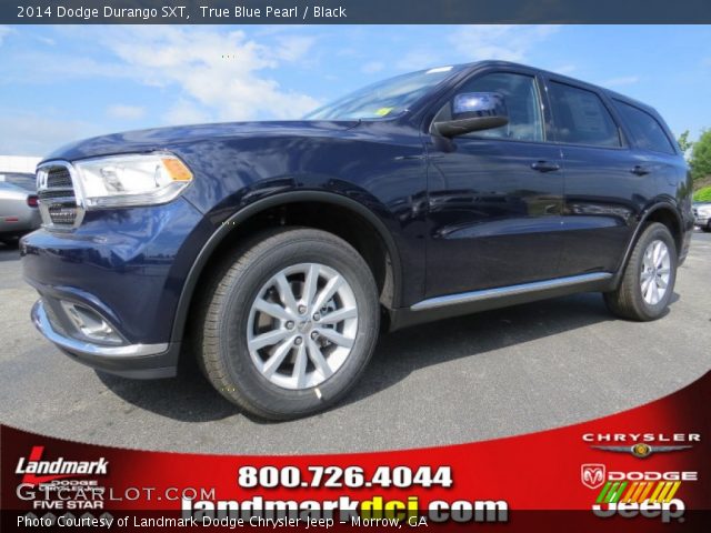 2014 Dodge Durango SXT in True Blue Pearl