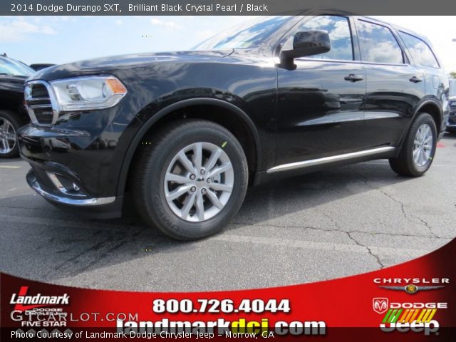 2014 Dodge Durango SXT in Brilliant Black Crystal Pearl