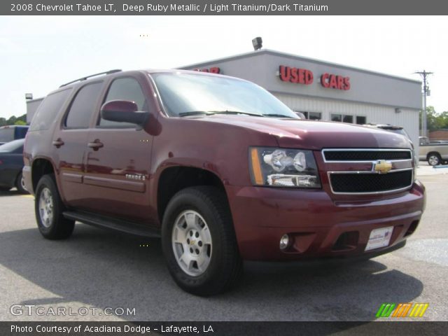 2008 Chevrolet Tahoe LT in Deep Ruby Metallic