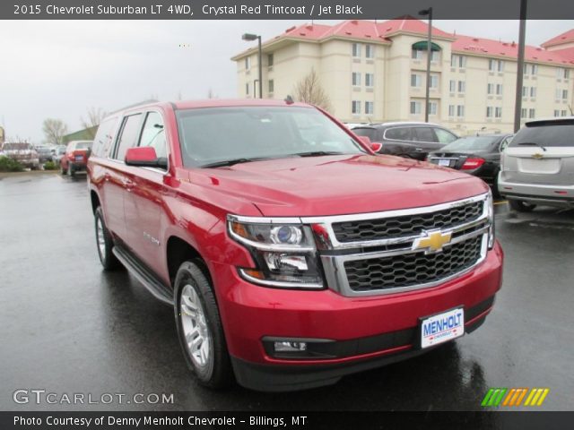 2015 Chevrolet Suburban LT 4WD in Crystal Red Tintcoat