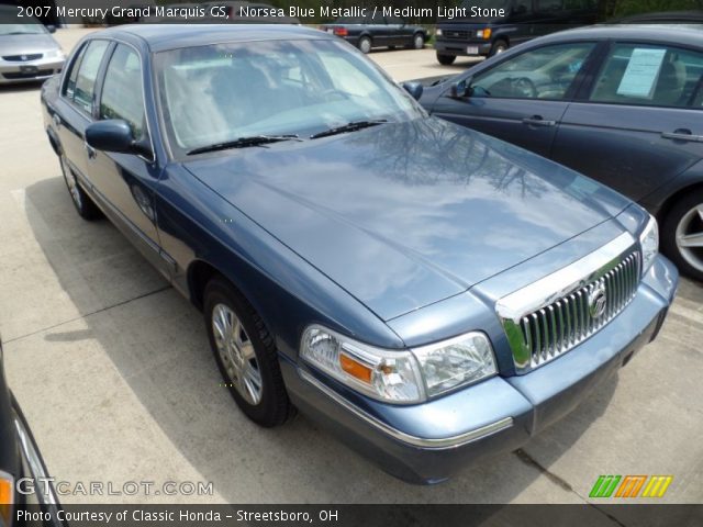 2007 Mercury Grand Marquis GS in Norsea Blue Metallic