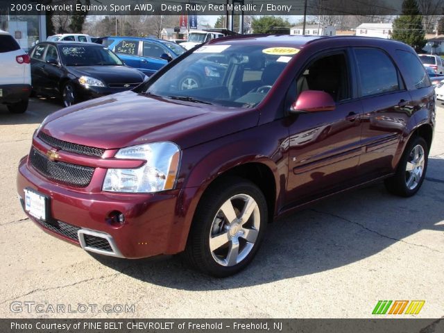 2009 Chevrolet Equinox Sport AWD in Deep Ruby Red Metallic