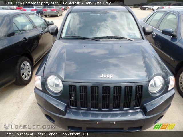 2008 Jeep Compass Sport in Steel Blue Metallic