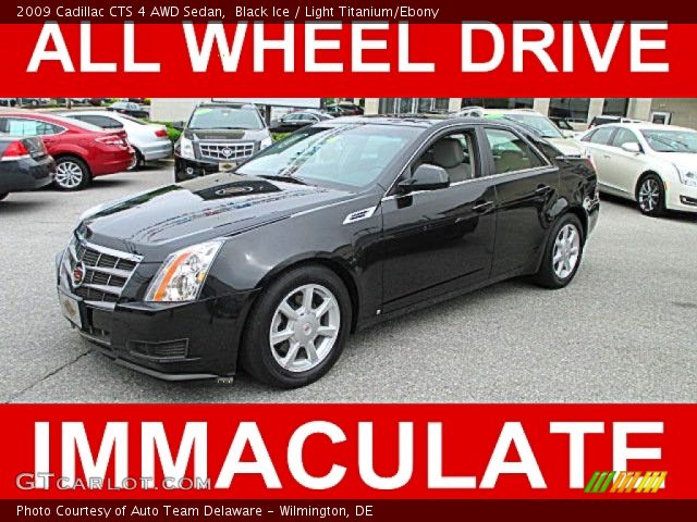 2009 Cadillac CTS 4 AWD Sedan in Black Ice