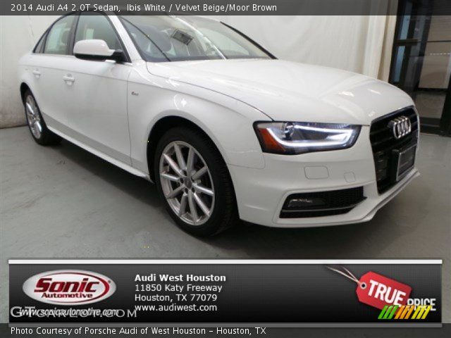 2014 Audi A4 2.0T Sedan in Ibis White