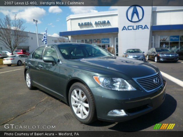 2007 Lexus LS 460 in Verdigris Mica