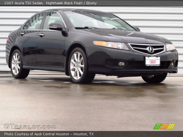 2007 Acura TSX Sedan in Nighthawk Black Pearl