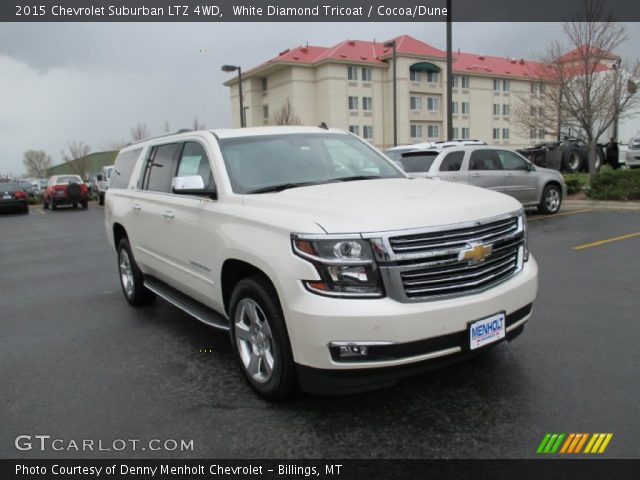 2015 Chevrolet Suburban LTZ 4WD in White Diamond Tricoat