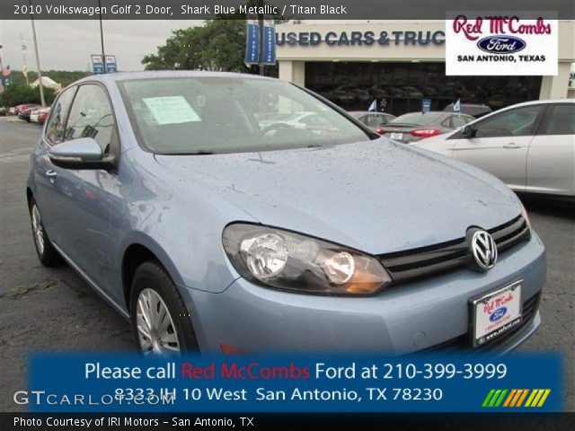 2010 Volkswagen Golf 2 Door in Shark Blue Metallic