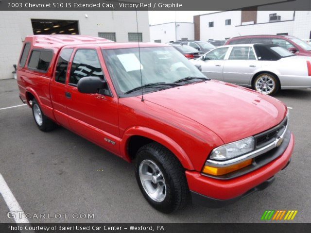 2003 Chevrolet S10 LS Extended Cab in Victory Red