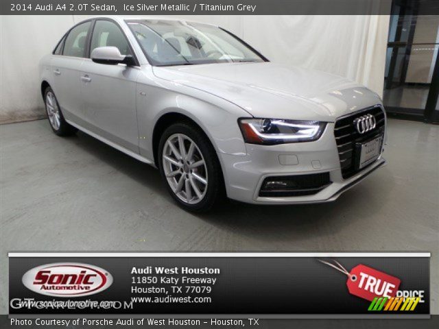 2014 Audi A4 2.0T Sedan in Ice Silver Metallic