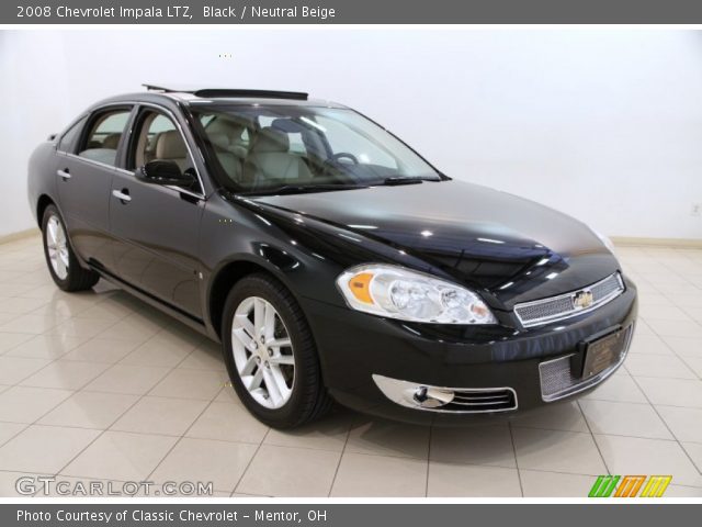2008 Chevrolet Impala LTZ in Black