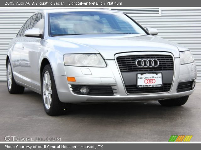 2005 Audi A6 3.2 quattro Sedan in Light Silver Metallic