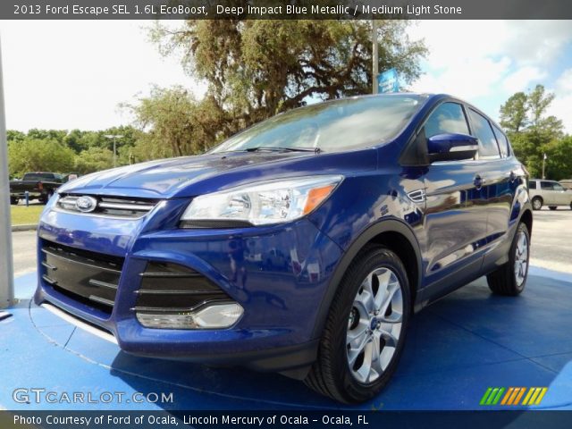 2013 Ford Escape SEL 1.6L EcoBoost in Deep Impact Blue Metallic