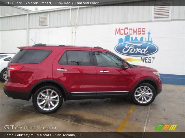 2014 Ford Explorer Limited in Ruby Red