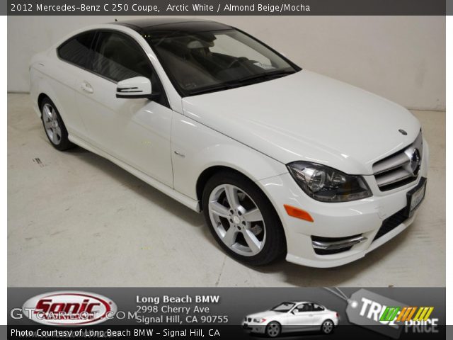 2012 Mercedes-Benz C 250 Coupe in Arctic White
