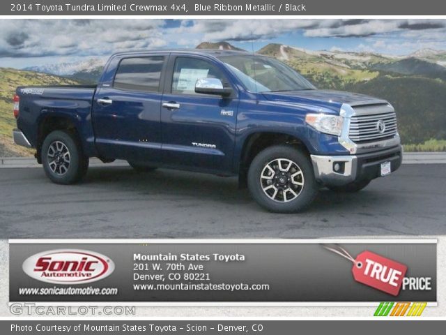 2014 Toyota Tundra Limited Crewmax 4x4 in Blue Ribbon Metallic