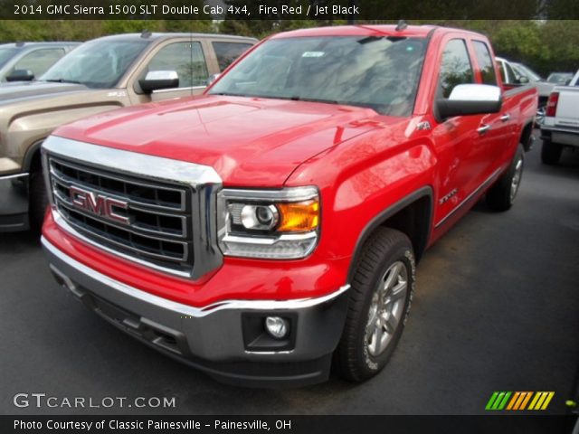 2014 GMC Sierra 1500 SLT Double Cab 4x4 in Fire Red