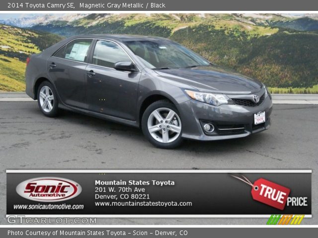 2014 Toyota Camry SE in Magnetic Gray Metallic