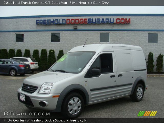 2011 Ford Transit Connect XLT Cargo Van in Silver Metallic