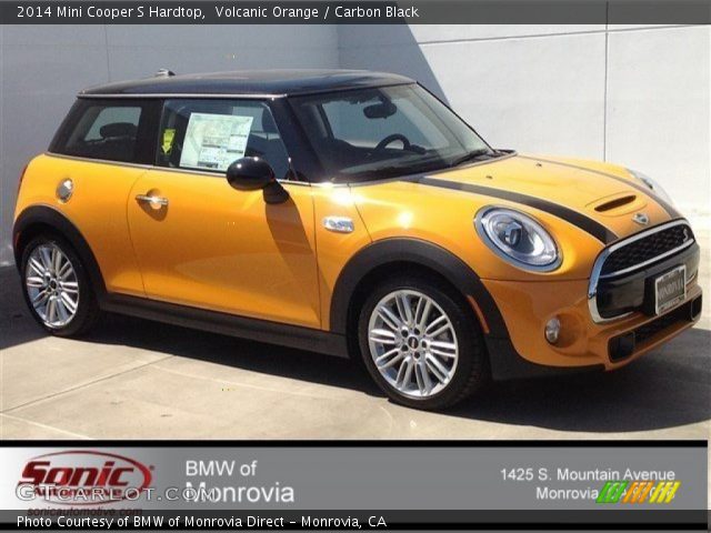 2014 Mini Cooper S Hardtop in Volcanic Orange