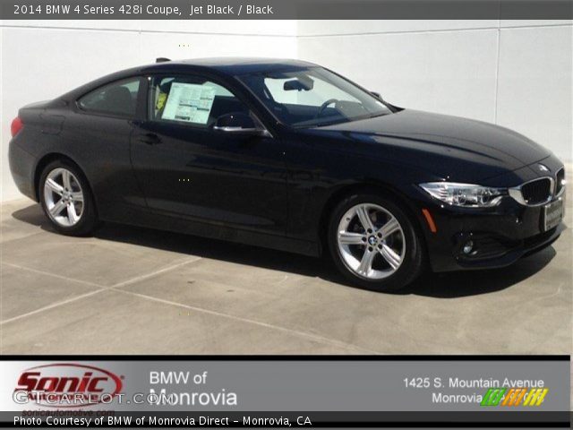 2014 BMW 4 Series 428i Coupe in Jet Black