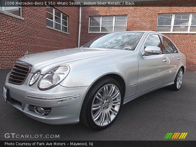 2008 Mercedes-Benz E 350 4Matic Sedan in Iridium Silver Metallic